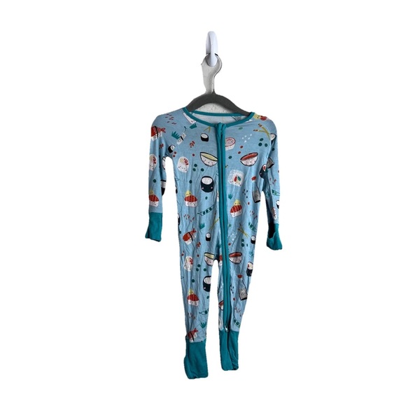 Little Sleepies SUSHI Zippy Pajamas Bamboo Printed Baby - Picture 1 of 12